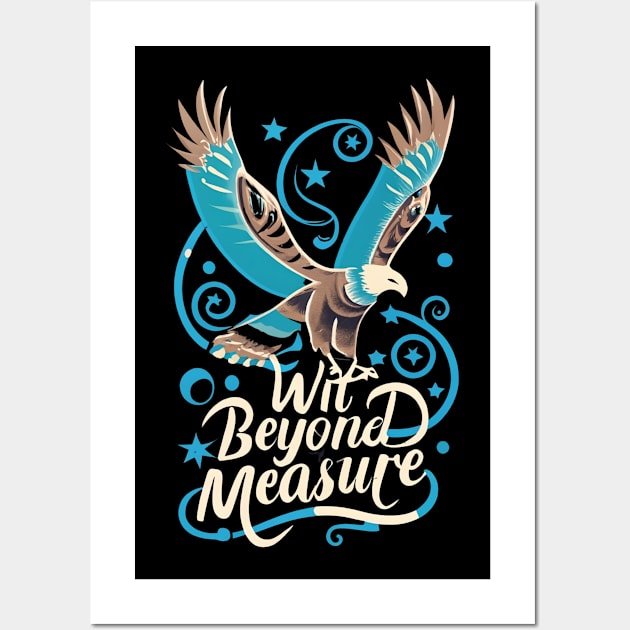 Wit Beyond Measure - Eagle - Magical Wall Art by Fenay-Designs